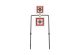 Allen EZ-Aim Hardrock Medium Square Spinner Targets & Stand