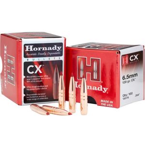 Hornady Bullet 6.5mm .264 130 Gr CX (1-8