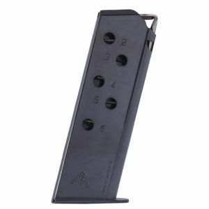 Mec-Gar Magazine for Walther PPK - 380 ACP, 6-Rounds, Blued, Metal Floorplate
