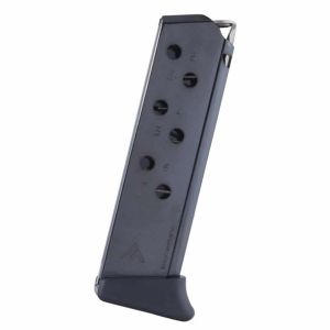 Mec-Gar Magazine for Walther PPK/S - 380 ACP, 7-Rounds, Blued, Polymer Finger Rest Floorplate