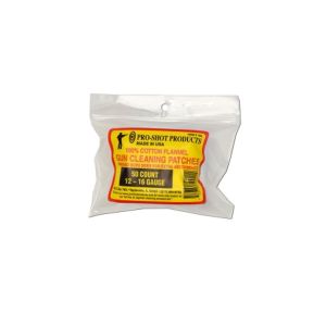 Pro-Shot Products Cleaning Patches 12-16 Ga. 50CT.