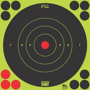 Pro Shot Products SplatterShot Green Bullseye Target - 12